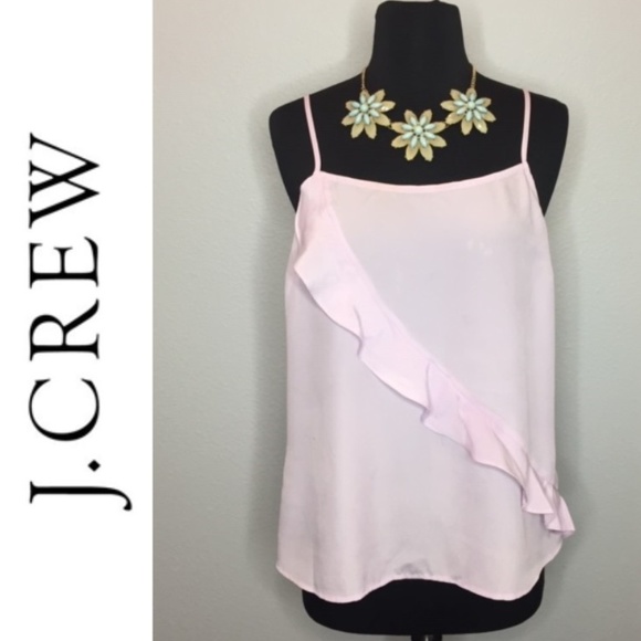 J. CREW Ruffle Camisole Top - Picture 1 of 7